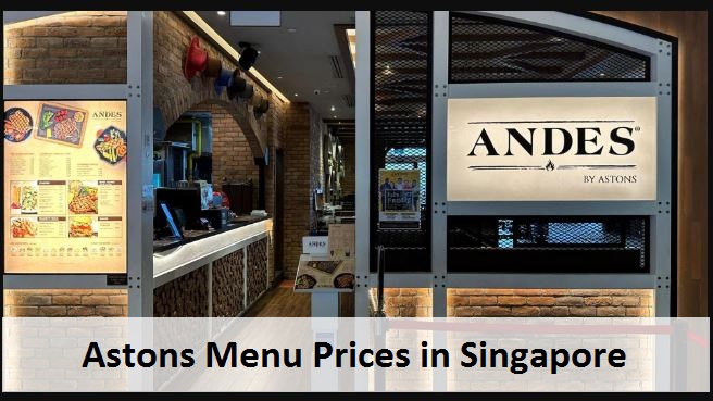 Astons Menu Prices in Singapore