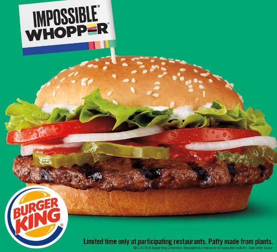 Burger King Plant -Based Whopper