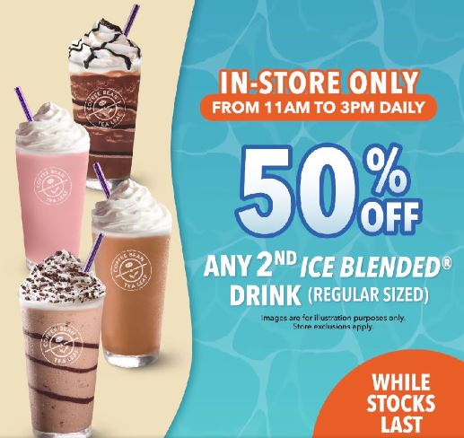 Coffee Bean Limited Time Special New Price