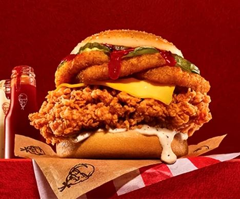KFC New Burger New Price