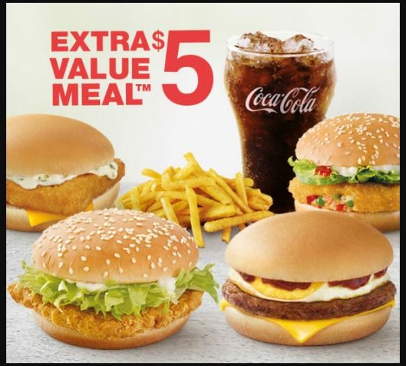 McDonald's Upsized Value Meals