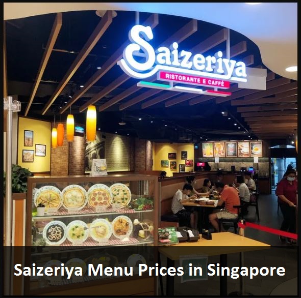 Saizeriya Menu Prices in Singapore