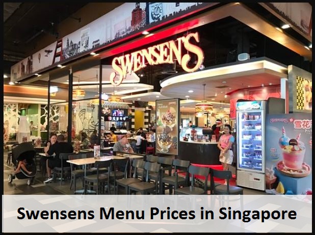Swensens Menu Prices in Singapore