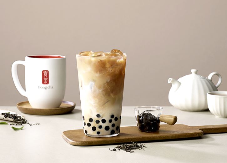Gong Cha Menu Brewed Tea Series