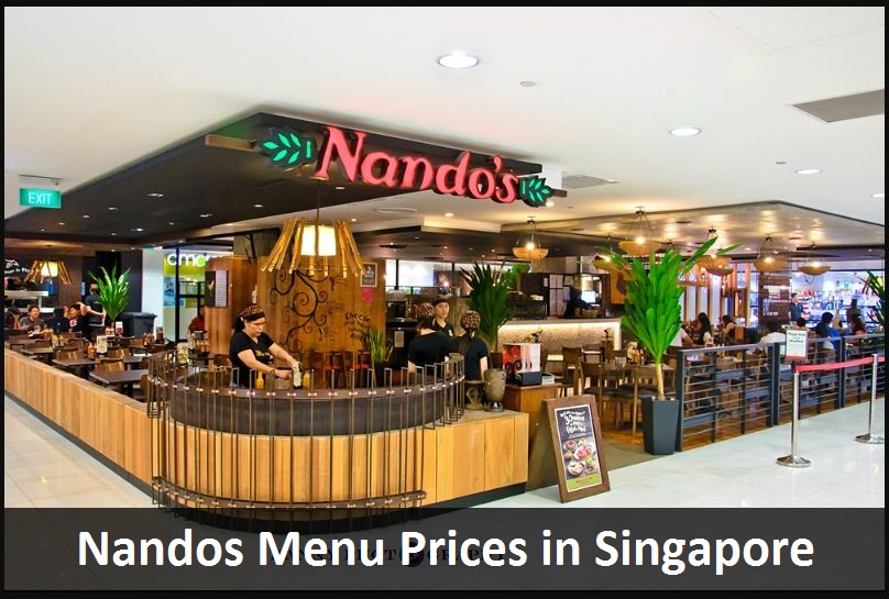 Nandos Menu Prices List In Singapore Latest 2023 
