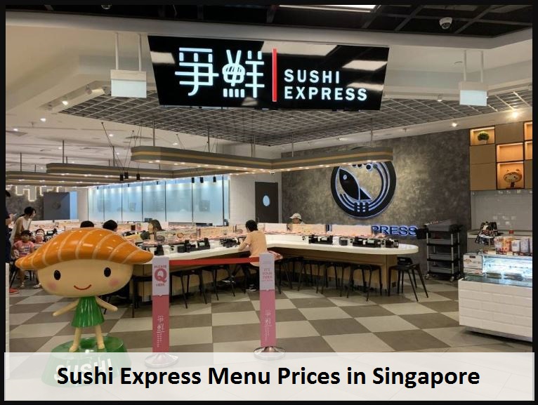 Sushi Express Menu Prices in Singapore